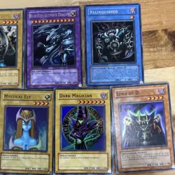 Yugioh Red Eyes Blue Eyes Ultimate Dark Magician Relinquished - Image 3