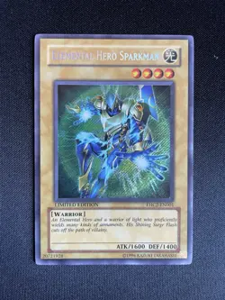 YuGiOh Elemental Hero Sparkman EHC2-EN001 - Lightly Played - Image 1