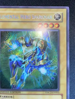 YuGiOh Elemental Hero Sparkman EHC2-EN001 - Lightly Played - Image 4