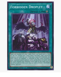 Forbidden Droplet - L26D-ENM13 - Common YuGiOh - Image 1