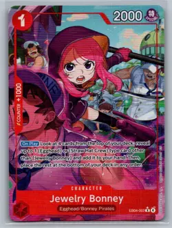 Jewelry Bonney(Alternate Art) EB04-002 Adventure on Kami's Island One Piece Foil - Image 1