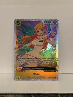 One Piece CCG Nami Alternate Art OP08-106 Sr Two Legends English - Image 1