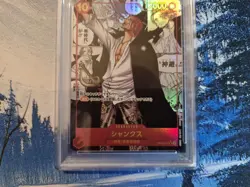 MANGA Shanks One Piece TCG OP09-004 Emperors/New World Japanese PSA 10 GEM MINT - Image 3
