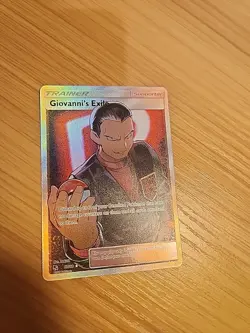 2019 Pokemon SM Hidden Fates Giovanni s Exile #67/68 - Image 1