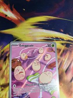 Exeggcute IR Illustration Rare - 2024 Pokemon TCG Surging Sparks 192/191 - Image 2