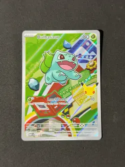 Bulbasaur 037 Pokemon First Partner Illustration - Image 1