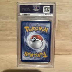 2025 POKEMON DESTINED RIVALS #203/182 TEAM ROCKET'S MEOWTH ILLUS. RARE PSA 10 - Image 2