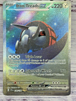 Iron Treads EX 248/198 Scarlet & Violet Pokemon Special Illustration Ultra Rare - Image 1