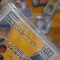 Pokemon Pikachu with Grey Felt Hat 85 SV "Fan Art Card" Regular 60 HP - Image 4