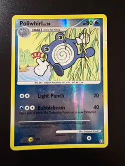 Pokemon TCG: 2008 Legends Awakened Reverse Holo Poliwhirl (115/146) LP - Image 1