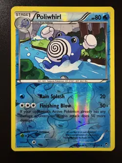 Pokemon TCG: 2014 XY Furious Fists Reverse Holo Poliwhirl (15/111) NM - Image 1