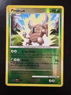 Pokemon TCG: 2009 Platinum Supreme Victors Reverse Holo Pinsir (75/147) - LP - Image 1