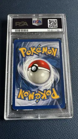 2000 Pokemon Team Rocket Dark Alakazam Holo PSA 5 - Image 2