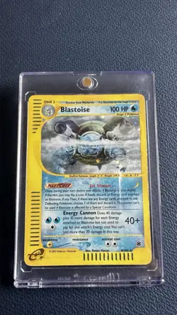 2002 Pokemon Expedition Blastoise Holo Non Graded - Image 1