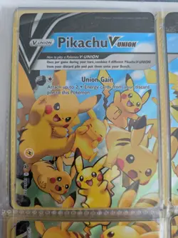 Pikachu V-Union SWSH139-142 Pokemon Celebrations Promo 4 Card Set Mint Near Mint - Image 3