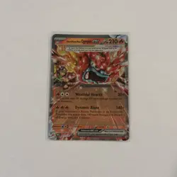 Hearthflame Mask Ogerpon ex 17/131 Double Rare - Pokemon Prismatic Evolutions NM - Image 1