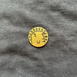 Pokemon TCG Coin - Pokemon Pikachu Flip Coin Gold - Image 1