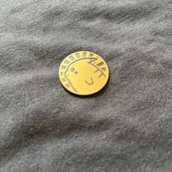Pokemon TCG Coin - Pokemon Pikachu Flip Coin Gold - Image 2