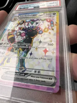 Pokemon 2025 Umbreon ex 176 Tera Promo Premium Figure Collection GEM MINT PSA 10 - Image 2