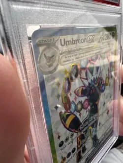 Pokemon 2025 Umbreon ex 176 Tera Promo Premium Figure Collection GEM MINT PSA 10 - Image 4