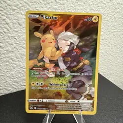 Pikachu Lost Origins Trainer Gallery TG05/TG30 - NM Full Art Pokemon TCG S&S - Image 3