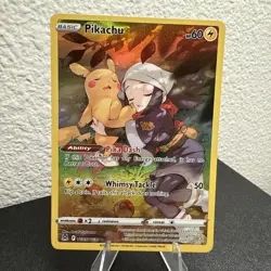 Pikachu Lost Origins Trainer Gallery TG05/TG30 - NM Full Art Pokemon TCG S&S - Image 4