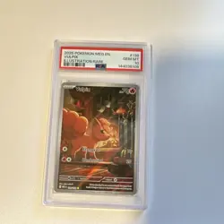 Pokemon TCG Vulpix Illustration Rare Holo Me01 138/132 PSA 10 2025 EN - Image 2