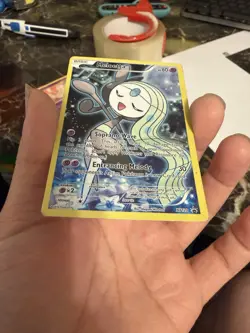 Pokemon TCG Meloetta Promo XY120 Full Art Ultra Rare Holo - Image 2