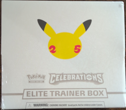 Pokemon Celebrations Elite Trainer Box 25th Anniversary English Sealed - Image 1