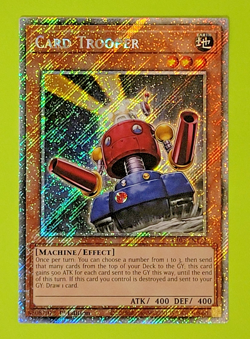 Yu-Gi-Oh Card Trooper 1st Edition Secret Rare RA03-EN172 Nm - Image 1