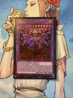 YuGiOh! PHRE-EN006 Hecahands Jauzah Ultra Rare NM - Image 1