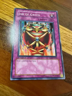 Jar of Greed SD3-EN029 1st Edition Common PL + BONUS - Image 1