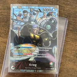 One Piece TCG - Don Krieg Alt Leader English - OP15-001 - Kami's Island - Image 1