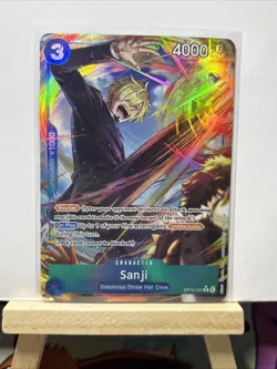 Sanji (Alt Art) OP15-047 R Adventure on KAMI's Island ONE PIECE Card Japanese NM - Image 2