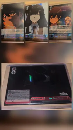 Weiss Schwarz Eminence in Shadow Lot of 4 RRR T11R, T13R, T15R, 60R - Image 1