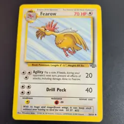 FEAROW 36/64 POKEMON CARD (JUNGLE SET) - Image 2