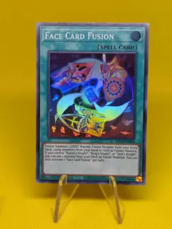 Yugioh - Face Card Fusion (KICO-EN005) - Super Rare 1st Edition - Image 1