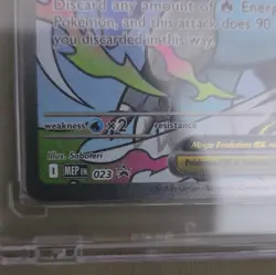 Pokemon Mega Charizard X EX Me: Mega Evolution Promo Holo Card 023 - Image 5