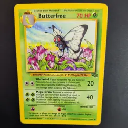 BUTTERFREE 33/64 POKEMON CARD (JUNGLE SET) - Image 1