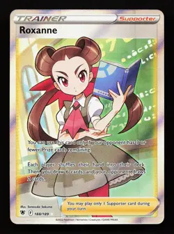 Roxanne 188/189 Ultra Rare Astral Radiance Pokemon Card - Image 1