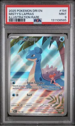Pokemon PSA Graded Mint Card Lot Mega Charizard X EX Lapras Typhlosion - Image 2