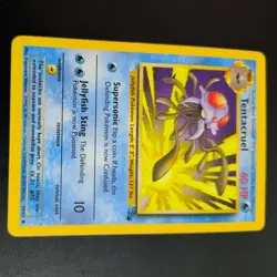 TENTACRUEL 44/62 POKEMON CARD (FOSSIL SET) - Image 2