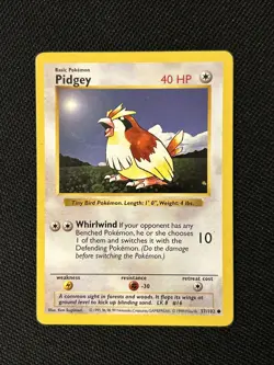 Pidgey 57/102 Base Set (Shadowless) Plus Shown Cards, One Price For All Cards - Image 2