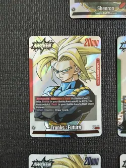 Dragon Ball Fusion World SB02 Manga Set: All Leader Cards (Near Mint) - Image 3