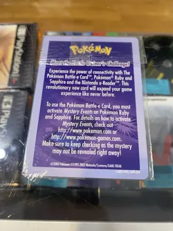 Lady Astrid Factory Sealed E-Reader Card for Pokemon Sapphire Nintendo GBA - Image 2