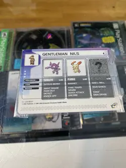 2003 Pokemon Battle e-reader Card Gentleman NILS SEALED Insert - Image 1