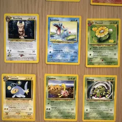 Pokemon TCG FRENCH BULK: Mix of 1st edition and unlimited vintage WOTC cards - Image 4