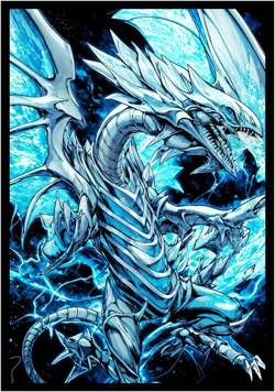 Yugioh Card Sleeves - White Dragon - 50ct - Image 3