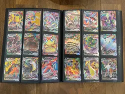 Pokemon 232 Card Binder Collection Lot NM V Ex Vmax VStar Amazing Huge Nice Gift - Image 1