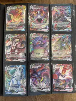 Pokemon 232 Card Binder Collection Lot NM V Ex Vmax VStar Amazing Huge Nice Gift - Image 2